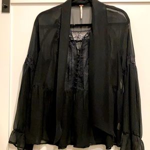 Free People Lace Blouse
